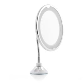 Espejo de Aumento LED con Brazo Flexible y Ventosa Mizoom InnovaGoods
