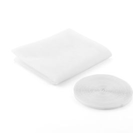 Mosquitera adhesiva recortable para ventana blanca v0103064 innovagoods