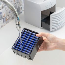 Mini Climatizador Evaporativo Portátil con LED FreezyQ+ InnovaGoods