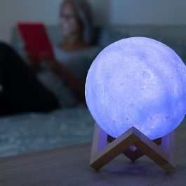 Lámpara LED Recargable Luna Moondy InnovaGoods