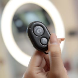 Aro de Luz Selfie con Trípode y Mando Youaro InnovaGoods Aro de Luz Selfie con Trípode y Mando Youaro InnovaGoods