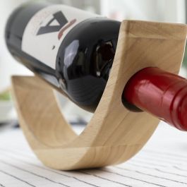 Botellero Flotante de Madera para Vino Woolance InnovaGoods