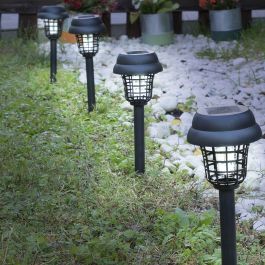 Lámpara solar antimosquitos para jardín garlam v0103496 innovagoods