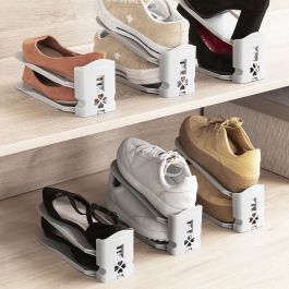 InnovaGoods® Organizador de zapatos regulable Scholzzer (6 unidades), organiza tus zapatos de forma cómoda y eficiente, con dife Precio: 10.95000027. SKU: V0103546