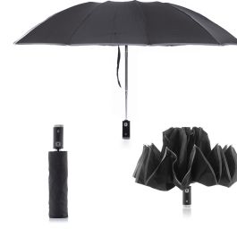 Paraguas de Cierre Inverso Plegable con LED Folbrella InnovaGoods