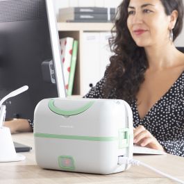 Fiambrera Eléctrica de Vapor 3 en 1 con Recetas Beneam InnovaGoods Rectangular Plástico ABS (Reacondicionado A+)