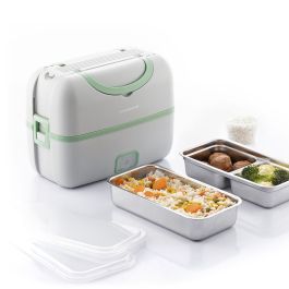 Fiambrera Eléctrica de Vapor 3 en 1 con Recetas Beneam InnovaGoods Rectangular Plástico ABS (Reacondicionado A+)