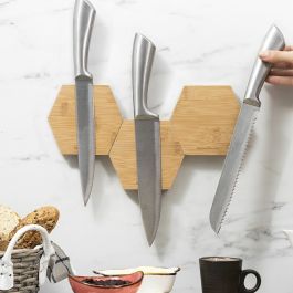 Soportes Adhesivos Magnéticos de Bambú Magbu InnovaGoods (Reacondicionado A+)