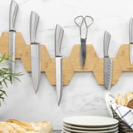 Soportes Adhesivos Magnéticos de Bambú Magbu InnovaGoods (Reacondicionado A+)