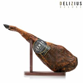 Set de Jamón Ibérico de Bellota y Jamonero Delizius Deluxe