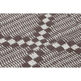 DKD Home Decor Alfombra Marrón Beige 210 x 150 cm (4 Unidades) Poliéster