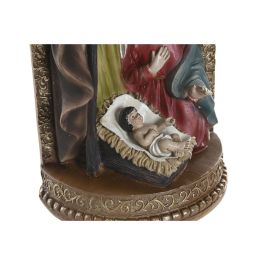 DKD Home Decor Nacimiento Navideño Tradicional Multicolor de Resina para Decoración del Hogar 10.5 x 22.5 x 11 cm
