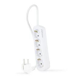 Regleta NANOCABLE 10.37.0004-NS 3680 W 250 V 1,4 m