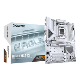 Gigabyte Placa Base B850 EAGLE ICE (B850.AM5.ATX.DDR5) Chipset AMD B850, Socket AM5, DDR5, ATX Precio: 222.79000007. SKU: B19PKYFJAX