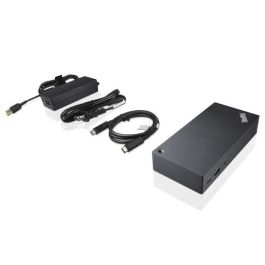 Lenovo ThinkPad USB-C Dock Universal - Estación de Acoplamiento con Power Delivery 60W, 4K@30Hz, DisplayPort, VGA, 5x USB, RJ-45, Audio