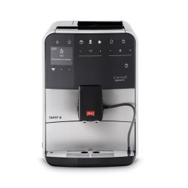 Melitta F831-101 Cafetera Súper Automática Barista T Smart 5 Intensidades de Café, Limpieza y Descalcificación Auto, 1.8L, sin Leche, Plateada Melitta F831-101 Cafetera Súper Automática Barista T Smart 5 Intensidades de Café, Limpieza y Descalcificación Auto, 1.8L, sin Leche, Plateada