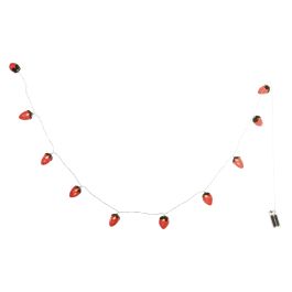 Guirnalda Baby DKD Home Decor Rojo 5 x 180 x 4 cm Set de 10 (6 Unidades) Guirnalda Baby DKD Home Decor Rojo 5 x 180 x 4 cm Set de 10 (6 Unidades)