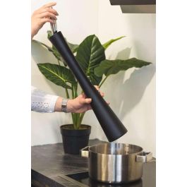 Alessi MP1562 Molinillo de Pimienta de Madera Diseñado por Paolo Pagani 60 cm