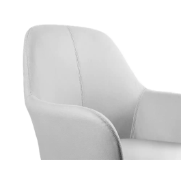 Q-connect Silla Confidente Siemione Base Metálica Color Gris Claro Altura Máx 820 mm Profundidad 580 mm Anchura 570 mm Tapizado en Tela