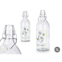 Botella Botánica Vivalto 1L - Vidrio Transparente 9x28x9 cm (18 Unidades) Precio: 43.49999973. SKU: B1JZNW9XJW