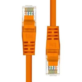 ProXtend Cable Ethernet CAT5e U/UTP CCA Naranja 50 cm, PVC, 26 AWG. Conexión de red fiable, económica y duradera.