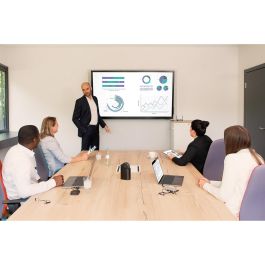 Digitus Click & Present Pro Sistema Colaboración Inalámbrico 4K UHD para Escritorio Wi-Fi 5 Negro/Gris