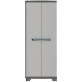 Keter Armario de Almacenamiento Lineal Alto - 3 Estantes Ajustables, Cierre - 68x39x173 cm - Negro/Gris Precio: 108.49999941. SKU: B1EHVC95H4