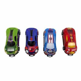 Vehiculos para coleccionar flip cars marvel (spiderman,hulk,ironman o capitan america) 20x16x4.5 cm - modelos surtidos Vehiculos para coleccionar flip cars marvel (spiderman,hulk,ironman o capitan america) 20x16x4.5 cm - modelos surtidos