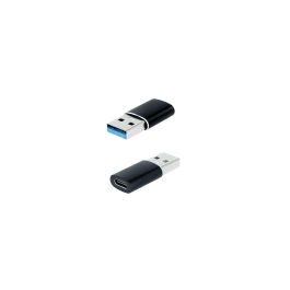 Nanocable Adaptador USB C a USB A Negro OTG Carga y Datos Precio: 4.49999968. SKU: B1C27QSS8A