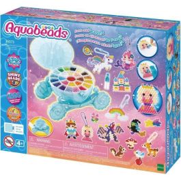 Aquabeads AQU5054131350737 Set El Carruaje Encantado, 1500 Cuentas para Creaciones Mágicas