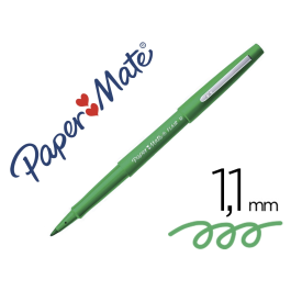 Papermate Rotulador Flair Original Punta Fibra Verde Mediana Tinta No Traspasa Papel Resistente Borrones 12 Unidades Precio: 15.68999982. SKU: B1ABVVZH3P