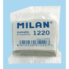 Milan Goma Maleable 1220, Borrador Maleable con Gran Poder de Adsorción para Carboncillo y Pastel, Borrado Limpio sin Virutas Precio: 1.68999974. SKU: B1J8HBK26D