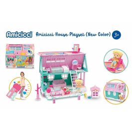 Casa amicicci convertible en trolley para llevarla siempre contigo, incluye figura amicicci, mascota y accesorios Casa amicicci convertible en trolley para llevarla siempre contigo, incluye figura amicicci, mascota y accesorios
