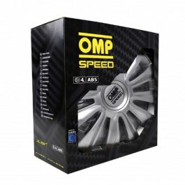 Tapacubos OMP Magnum Speed Plateado 15" (4 uds)