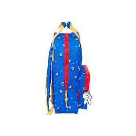 Mochila Escolar Mickey Mouse Clubhouse Good day Azul 20 x 28 x 8 cm