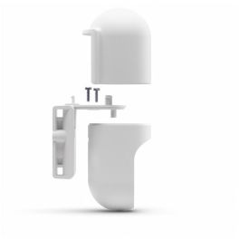Ubiquiti UVC-G3-Flex-PWM-WT-3 - Kit de Montaje Exterior para Cámara UVC G3 Flex, Policarbonato, Caucho, Blanco (Paquete de 3)