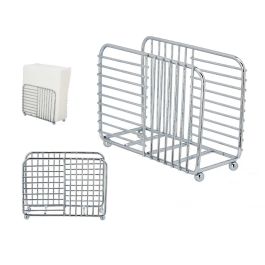 Servilletero Metal Cromado Sencillo Kinvara 14X11CM (6 Unidades) Precio: 16.50000044. SKU: B16Z3XBVS2