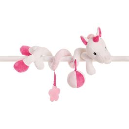 Creaciones Llopis Espiral de Actividades Unicornio Rosi 30 cm Rosa para Bebé 0 Meses+ Material Acrílico y Poliéster Creaciones Llopis Espiral de Actividades Unicornio Rosi 30 cm Rosa para Bebé 0 Meses+ Material Acrílico y Poliéster