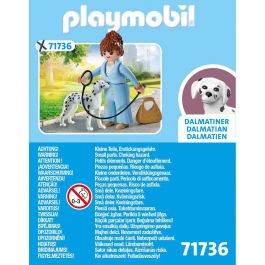 Playmobil Mánager Con Dálmata 71736 Juguete +4 Años