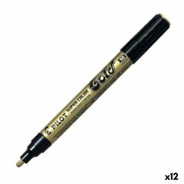 Rotulador permanente Pilot Dorado (12 Unidades) Precio: 47.177899274. SKU: B1FKPS5PEF