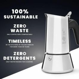 Bialetti 0007255/CNNP BIA8006363028929 Cafetera italiana de Acero Bialetti 0007255/CNNP BIA8006363028929 Cafetera italiana de Acero