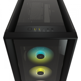Corsair iCUE 5000X RGB Midi Tower Negro Corsair iCUE 5000X RGB Midi Tower Negro