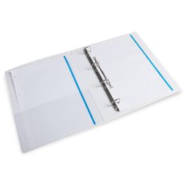 Carpeta Canguro 4 Anillas Mixtas 25 mm Liderpapel A4 Plastico Blanca