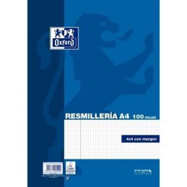 Oxford Recambio Classic 100H A4 Sueltas 90 gr 4x4 mm C-Margen 4 Taladros Azul Precio: 2.8900003. SKU: B1F8HF5E8R