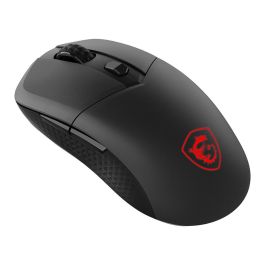 MSI Ratón Gaming Inalámbrico Versa 300, Óptico, RF Wireless + Bluetooth + USB Type-C, 8000 DPI, 1 ms, Negro