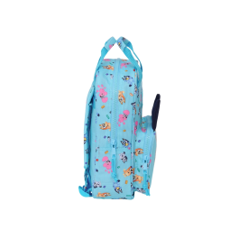 Mochila Escolar Bluey Azul cielo 20 x 28 x 8 cm