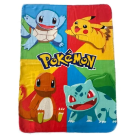 Pokemon POK3700891713382 Plaid Starter y Pikachu - 100 x 140 cm Precio: 21.49999995. SKU: B1KPD77TFT