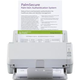 RICOH - FUJITSU Escaner SP-1130N, Escaner de Oficina LED USB 3.2 Gigabit Ethernet con ADF, Duplex, A4, 30 ppm/60 ipm.