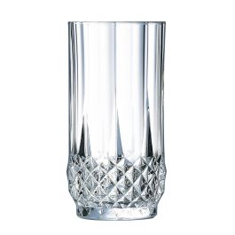 Arcoroc Vaso Alto Cristal West Loop 36cl Caja 6 Vasos - Vidrio Transparente, Alto Brillo, Fabricado en Francia