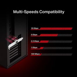 TP-Link TX401 Adaptador y Tarjeta de Red Interno Ethernet PCI Express 10000 Mbit/s